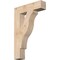 Ekena Millwork Funston Block Smooth Bracket, Douglas Fir, 3 1/2"W x 16"D x 24"H BKT04X16X24FST05SDF - alternate 1